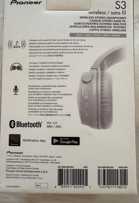 Наушник Pioneer ОРИГИНАЛ