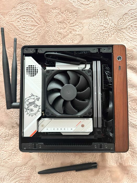 Mini-ITX компютър i5 14500 / RTX 5060 low profile / 32GB DDR5