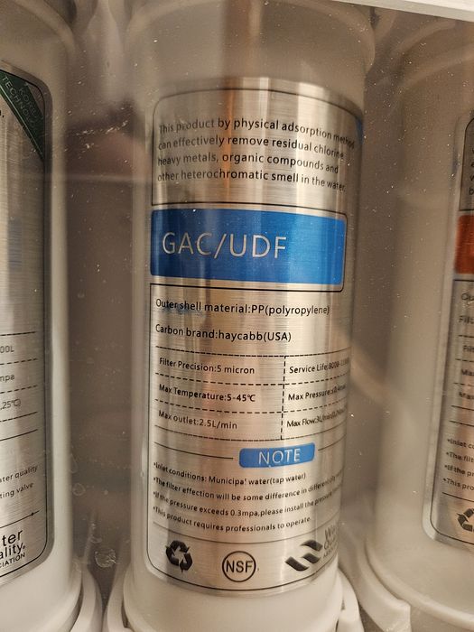 Statie de filtrare in 5 etape la 0.001 microni cu osmoza