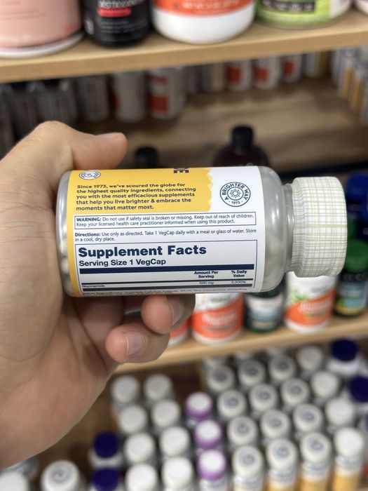 Solaray Niacinamide 500 mg 100 капсул