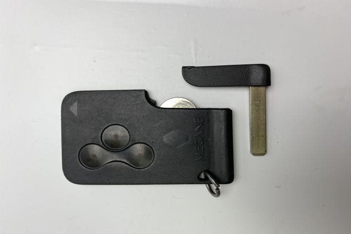 Cartela cheie cu telecomanda Renault Scenic a 2-a generatie seria