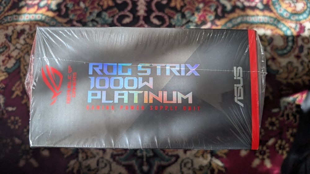 Новый блок питания Asus ROG STRİX 1000W PLATİNUM