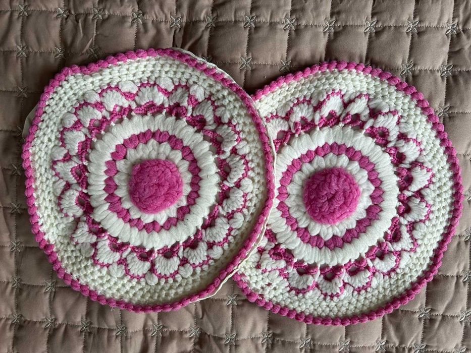 Плетени калъфки за възглавници от вълна