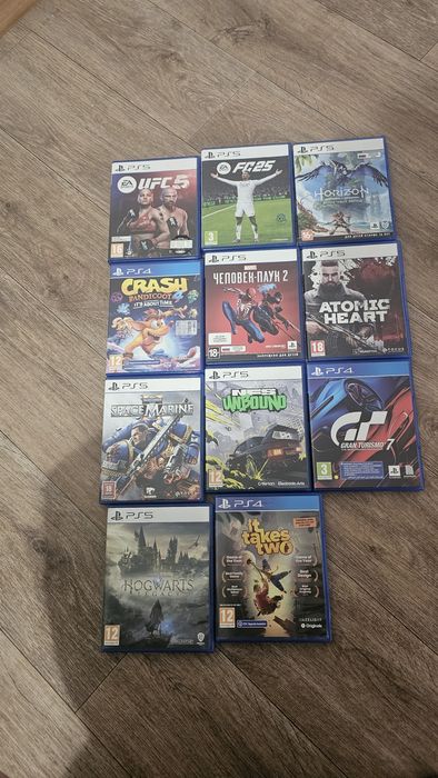 Продам диски ps4,ps5