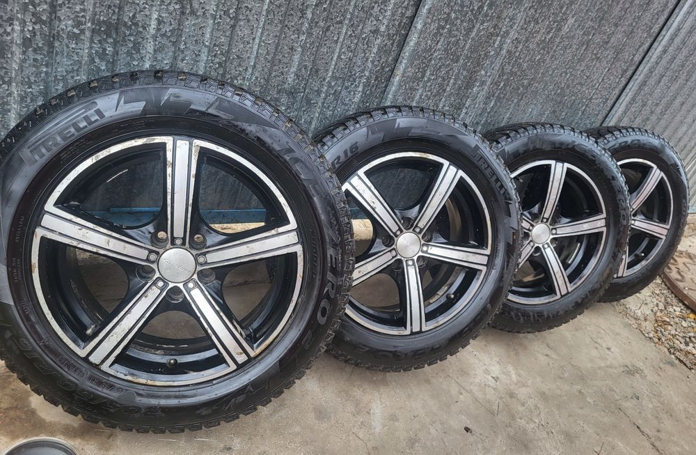 Зимние шины с титановыми дисками