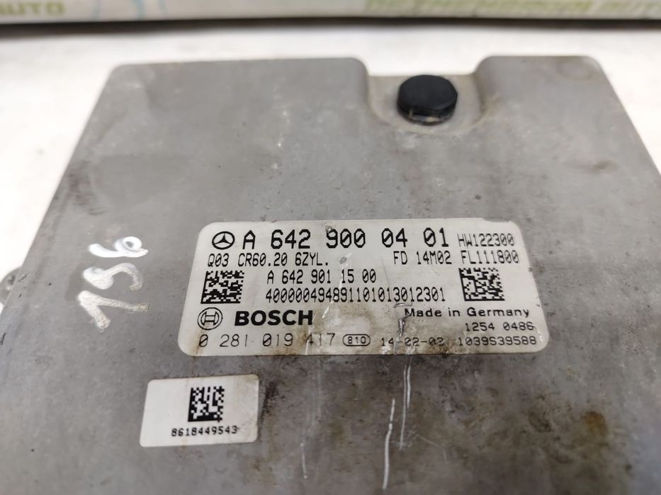 Calculator motor a6429000401 0281019417 3.0 cdi OM642 Mercedes-Benz M