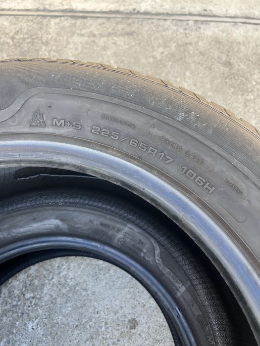2 бр всесезонни гуми 225/65/17 SAVA