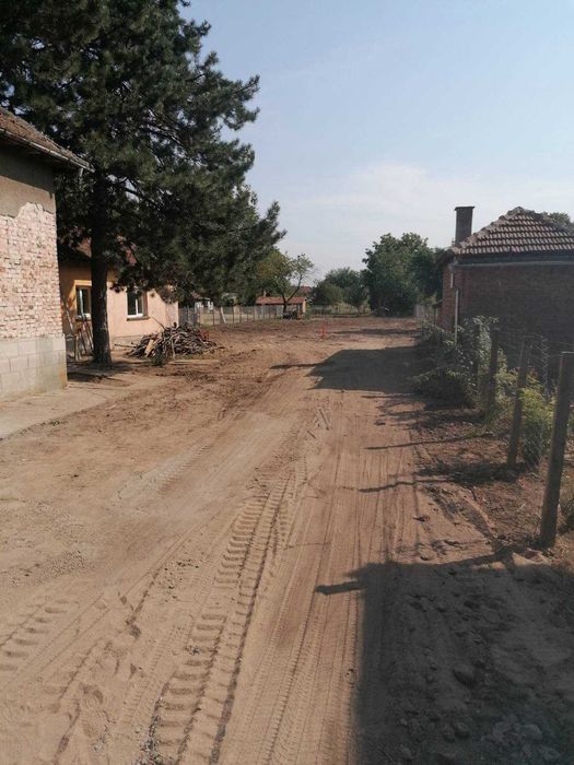 Услуги с мини багер и самосвал