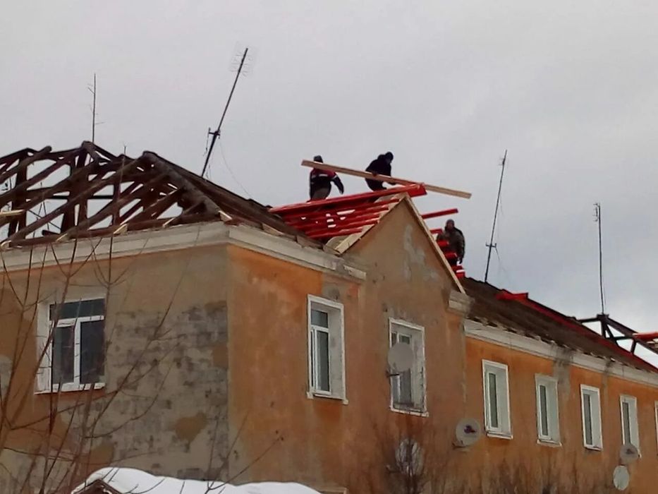 Ремонт кровли крыши замена
