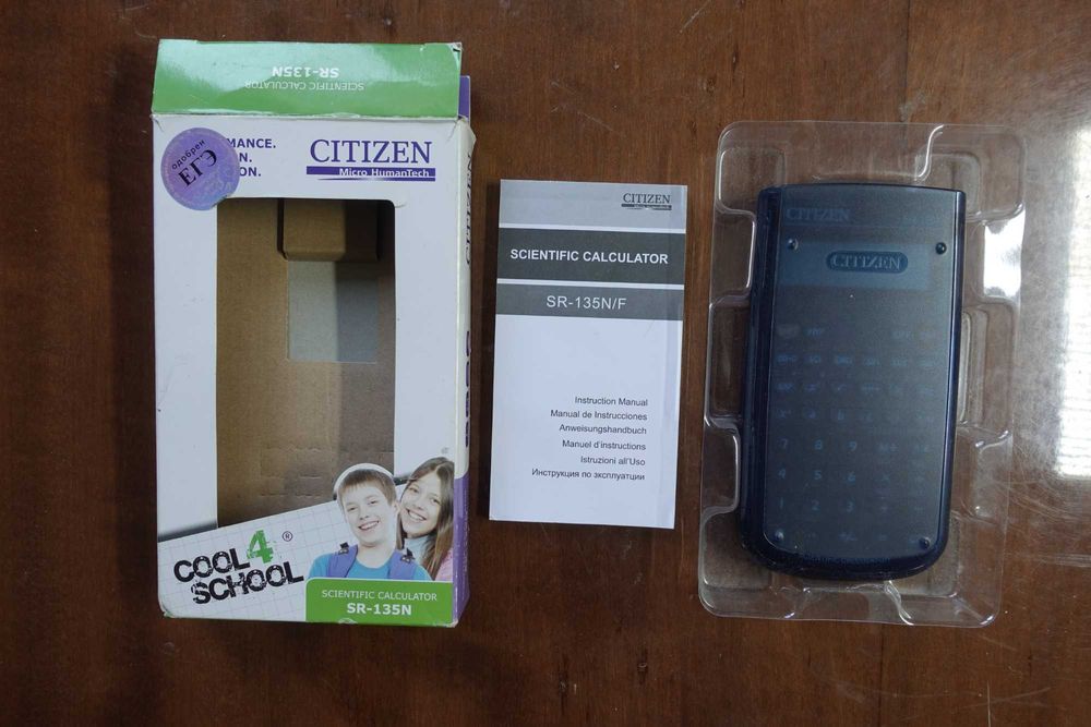 Калькулятор Citizen SR135N