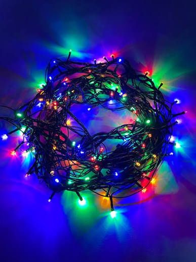 Гирлянда разноцветная 5м