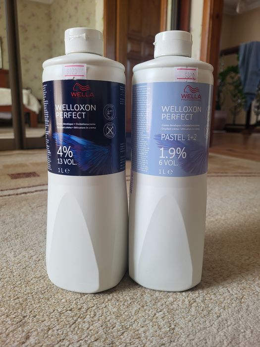 Краска для волос с оксидантами