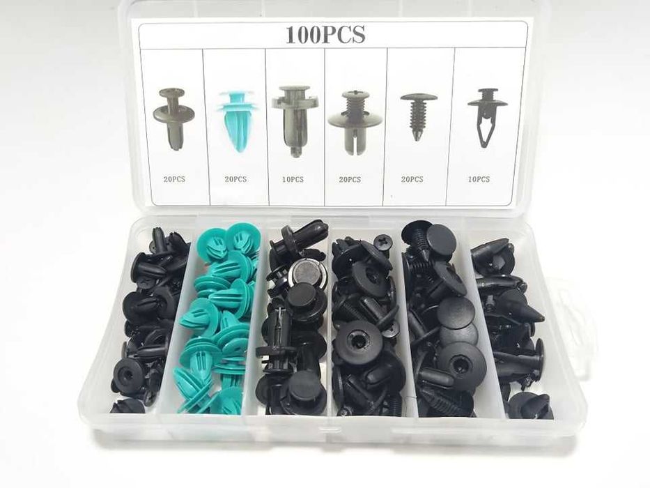 Комплект щипки за кори тапицерия за автомобил