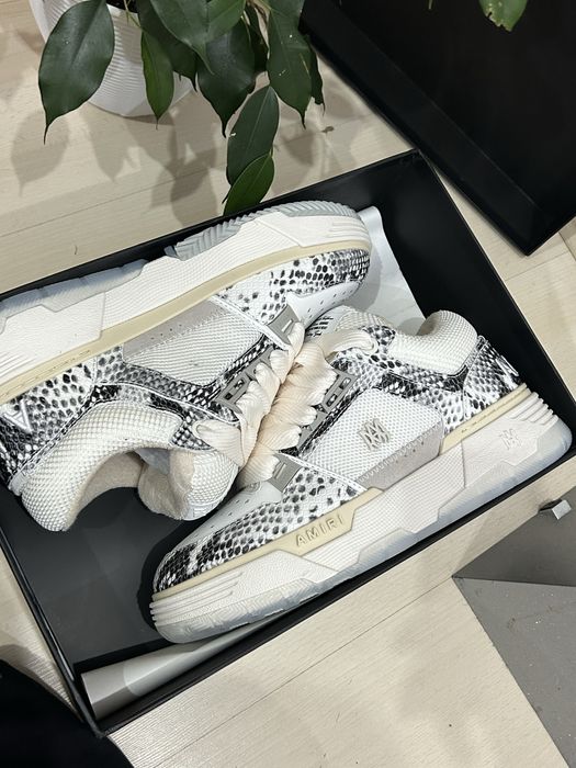 Amiri MA1 Snake leather