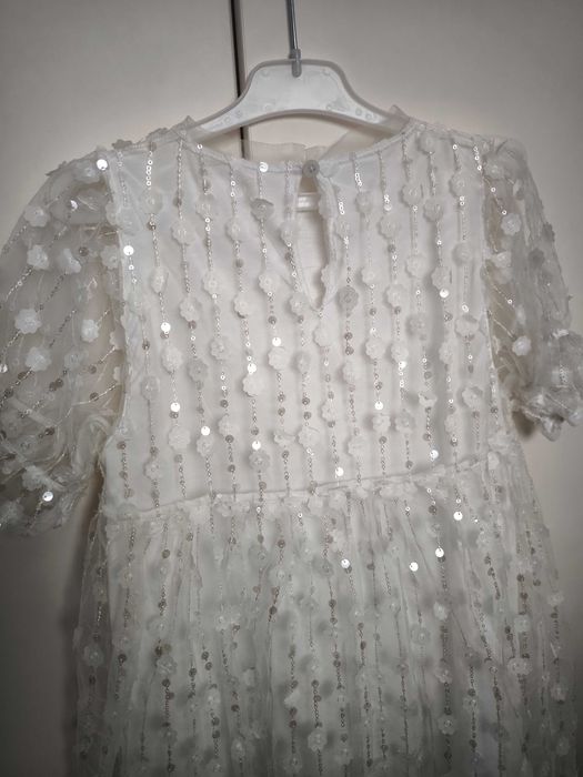 Rochie alba Next 140cm