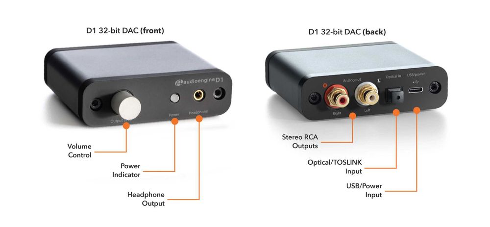 Amplificator Portabil Audioengine D1 DAC, ca nou