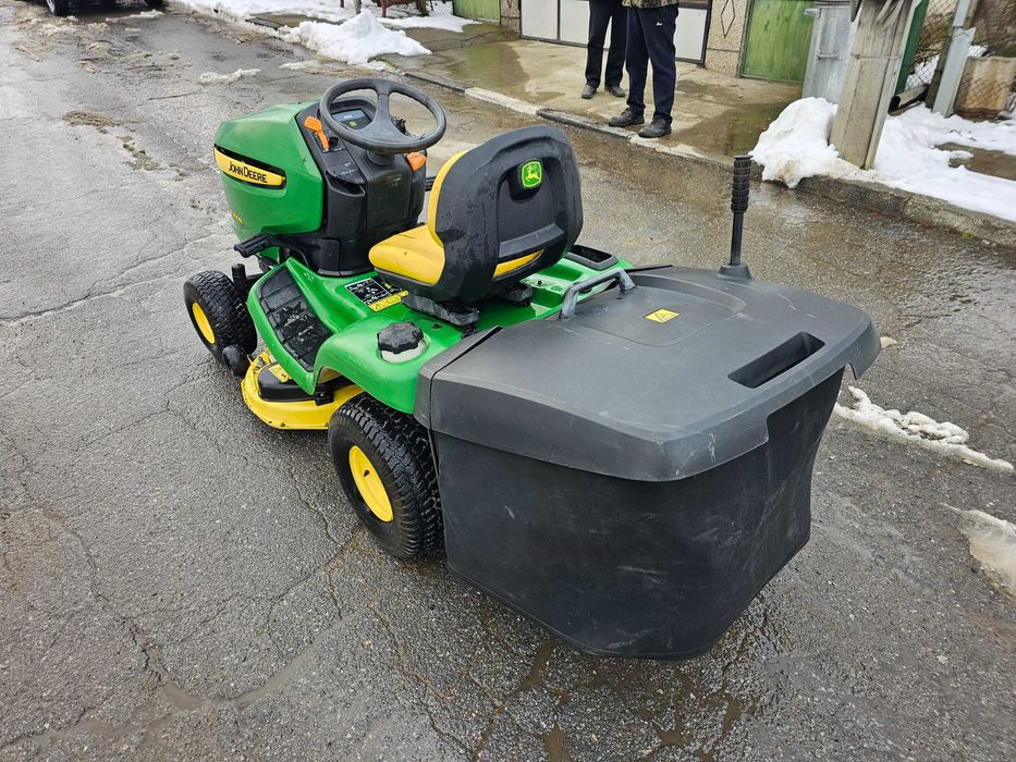 Тракторна Косачка JOHN DEERE X300R/KAWASAKI.18.К.С. Перфектна