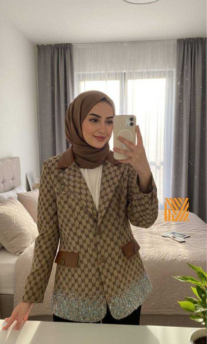 Sacou dama cu pietre