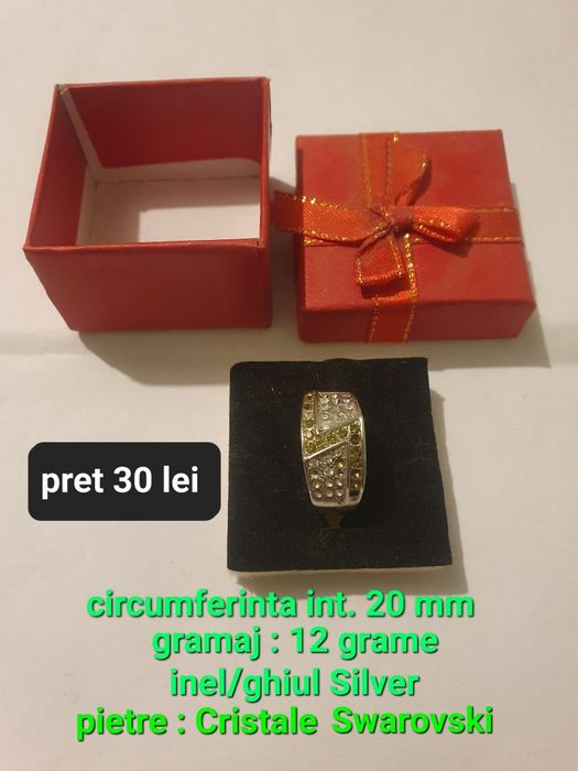 inel barbat silver