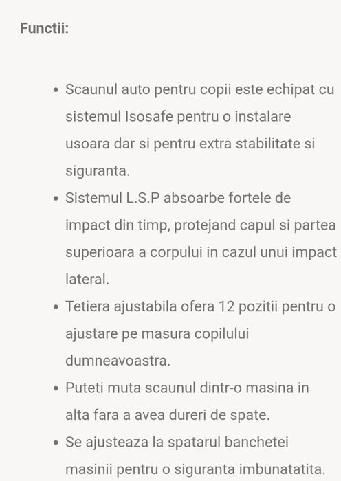 Scaun Cybex B fix Isosafe
