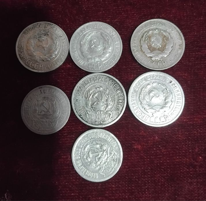 Серебряные   монеты
