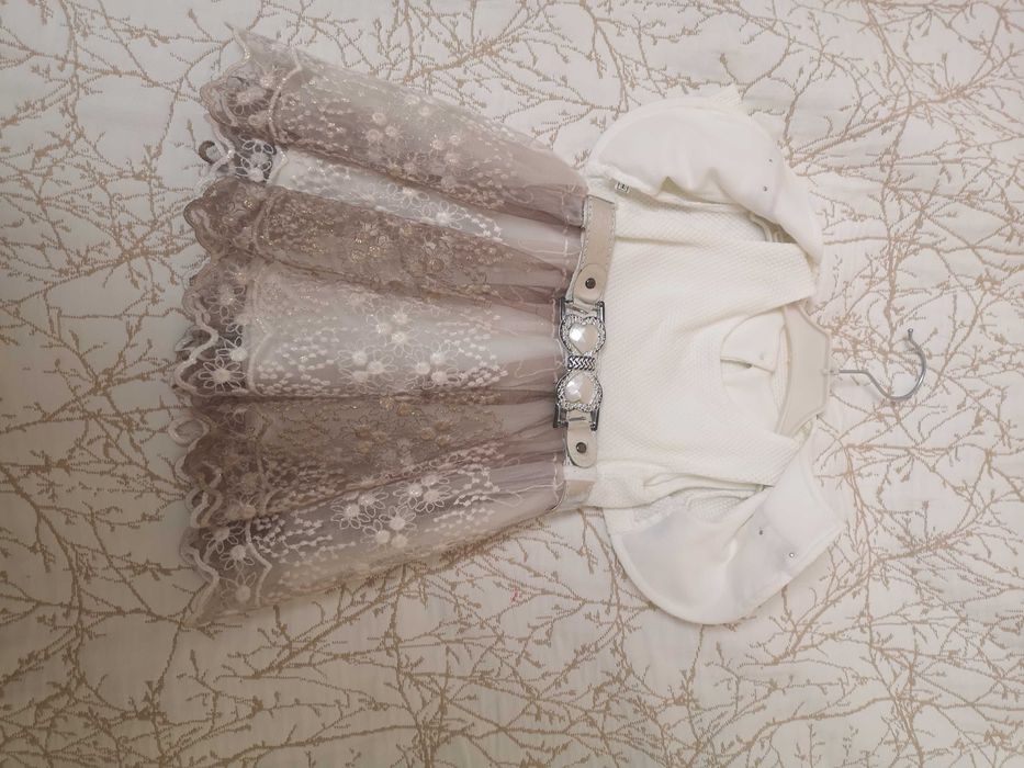 Детска официална рокля 18 м