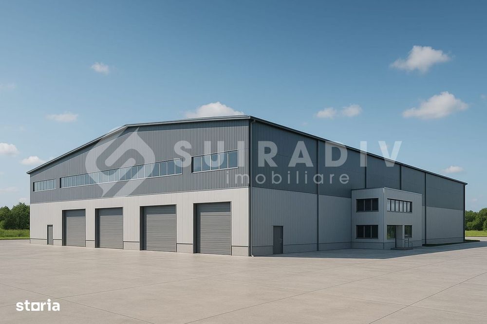 Hala industrială de închiriat – adaptabilă cerințelor tale!