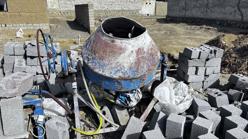 Шлакоблок аппарат мишалка