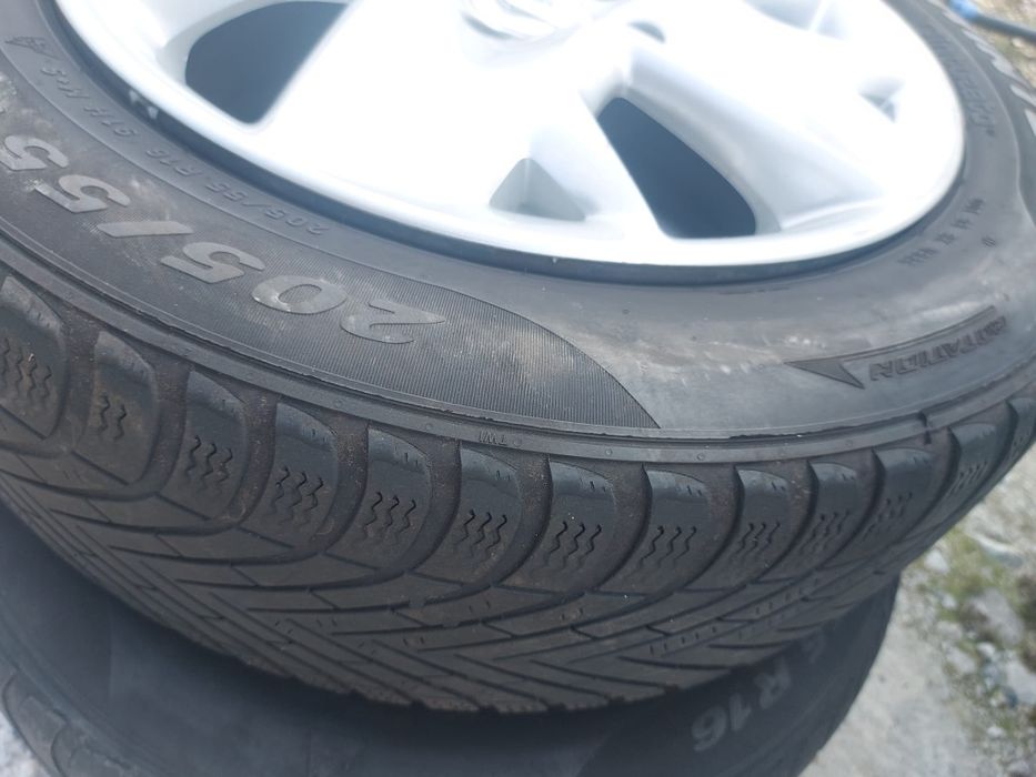 Vand jante tabla R16 + cauciucuri