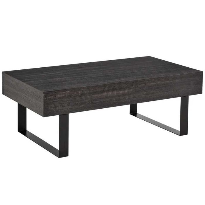 Холна маса HOMCOM, с чекмедже, метална рамка 110 x 60 x 40 см