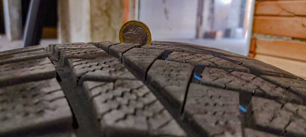 4 бр. Audi джанти със зимни гуми Continental
