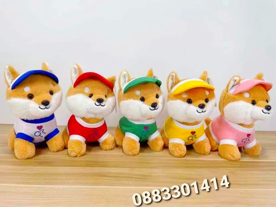 Плюшено куче Корги 30см