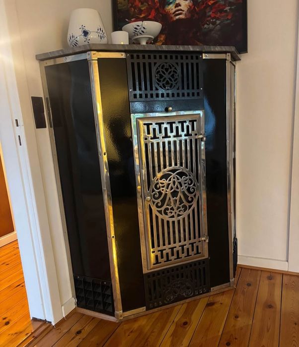 Șemineu/soba lemne antic 1905