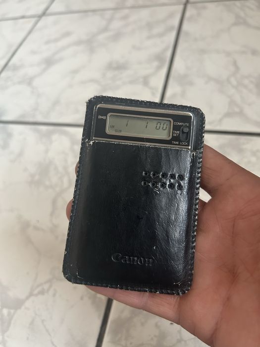 Calculator vechi de colectie Canon card lc-61t
