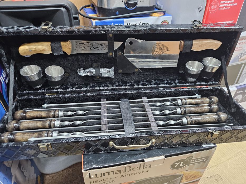 Шашлычный набор Кизляр 14 предметов