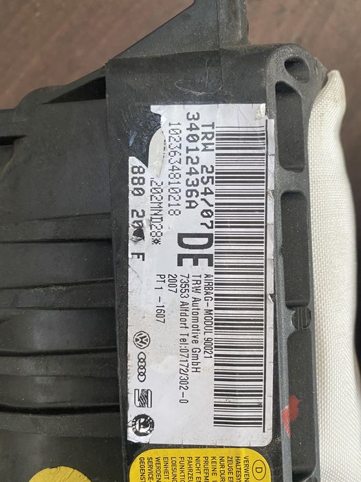 Airbag pasager passat b6