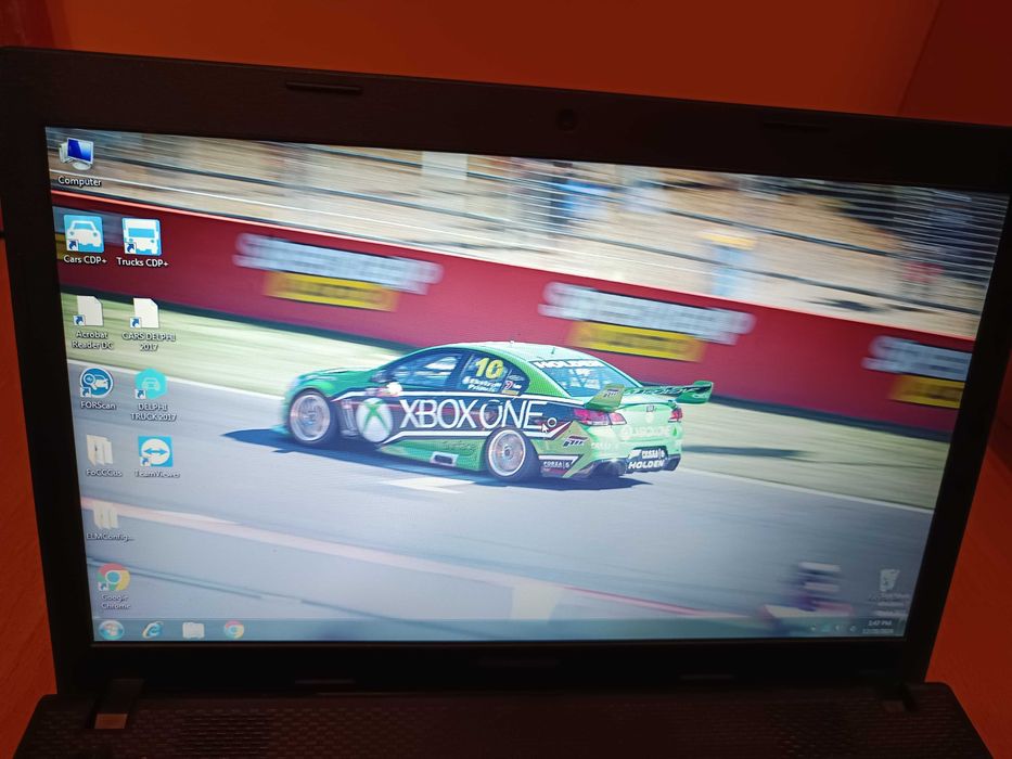 Laptop lenovo cu programe pentru tester auto!