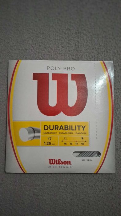 Тенис кордаж Wilson Poly Pro