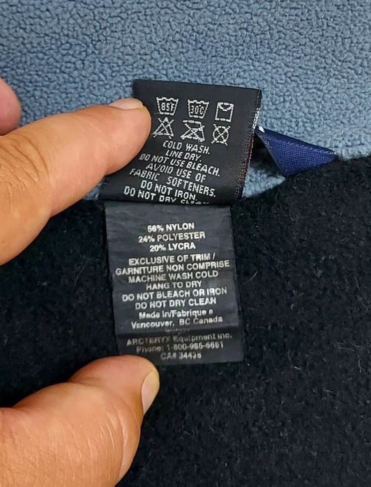 Jacheta softshell Arcteryx  Polartec Flexshield Windstopper, mărimea M (men)