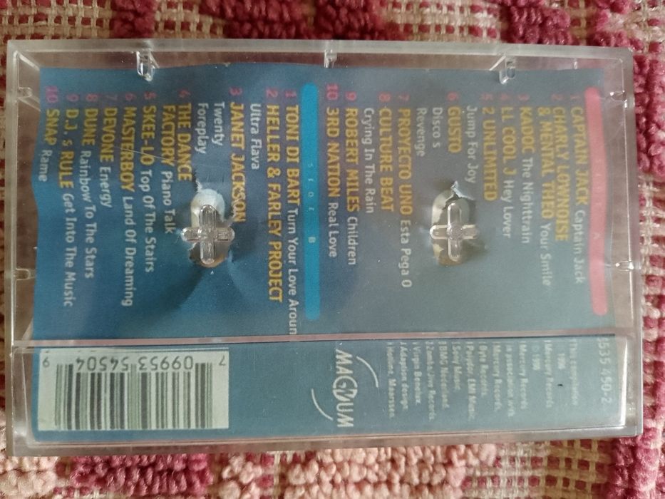 Casete cu selecții superbe eurodisco italodisco și dance90