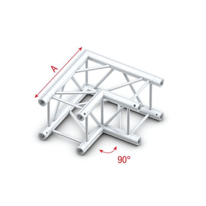 Milos truss global truss F34 50cm- 5m silver