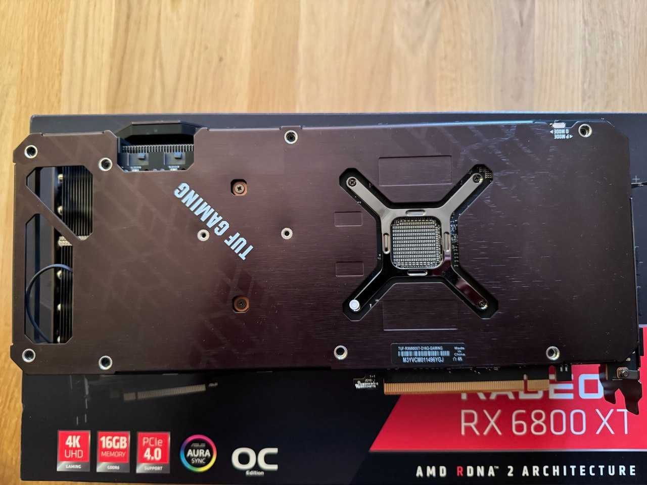 Видеокарта RX 6800 XT ASUS TUF GAMING OC гр. Велико Търново Център • OLX.bg