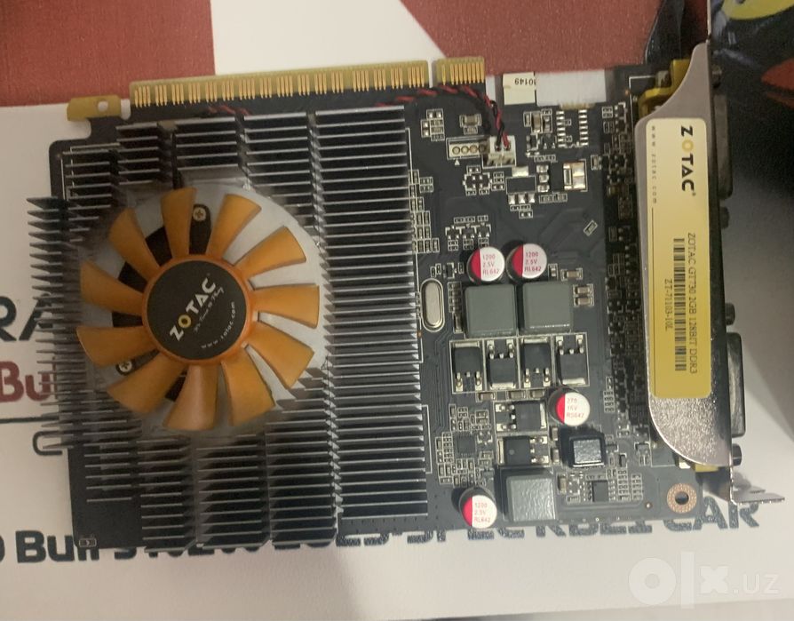 Видеокарта Zotac GT 730 2GB и Блок питания AeroCool Eco 400W (Б/У)