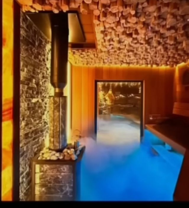 Отделка парных помещений.