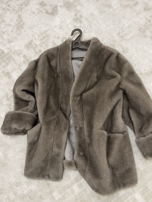 Норковая эко шуба под скандинавскую норку