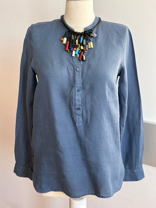 Mos Mosh  ленена туника в пастелен цвят