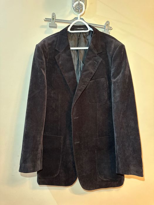 Итальянский вельветовый пиджак Aristoteli Bitsiani 4XL