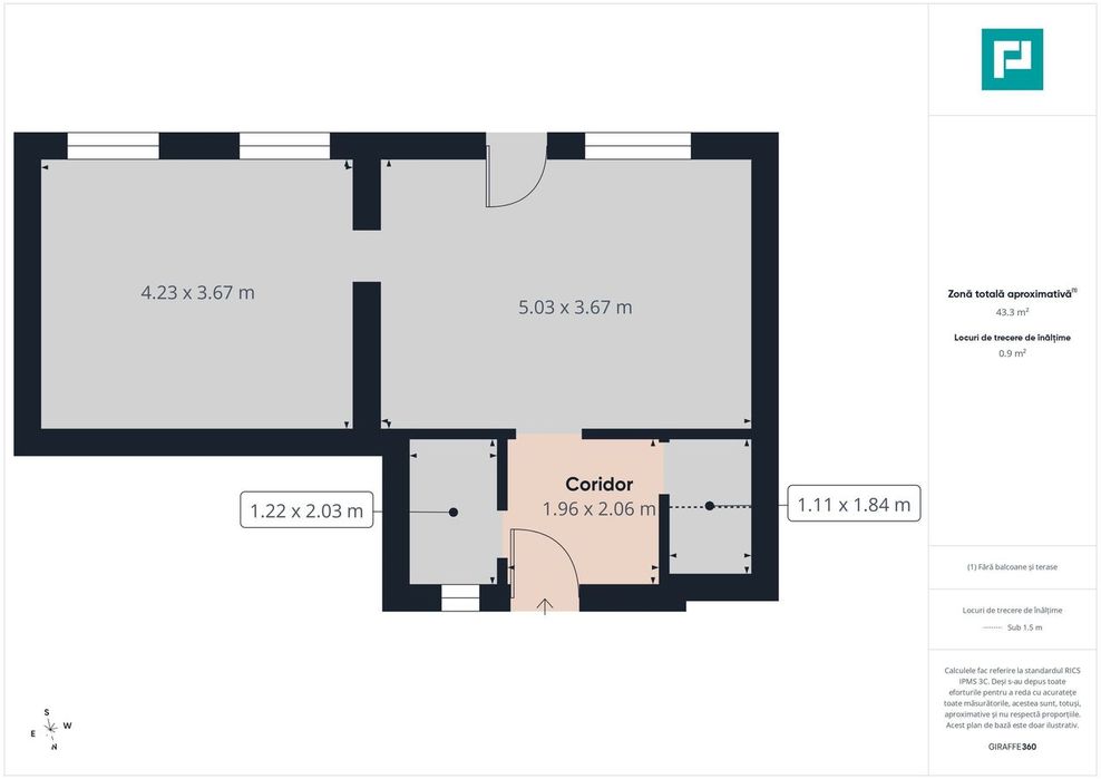 Apartament la casă în Pârneava
