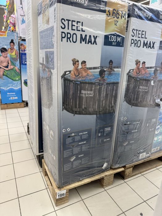Piscina Bestway pro max stell (sigilata)