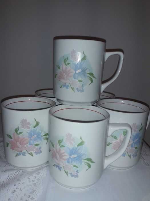 Cani de portelan set de 6
